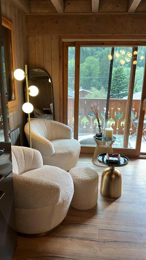 Chalet Luxueux Châtel Esterno foto