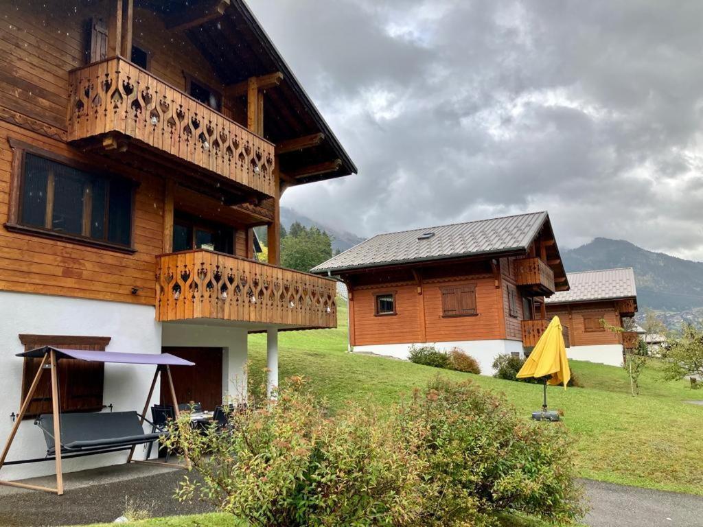 Chalet Luxueux Châtel Esterno foto
